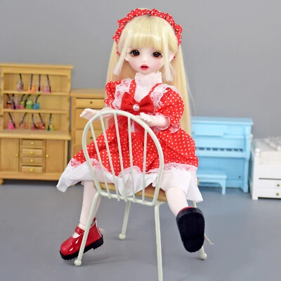 Handgemachte Full Set 30cm 12inch BJD Puppe 1/6 Mädchen Puppen Kinder Spielzeug - Bild 1 von 4