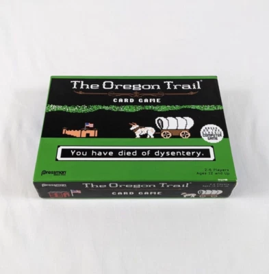 THE OREGON TRAIL Card Game Target Exclusive Used COMPLETE Pressman 2016 - Image 1 of 4