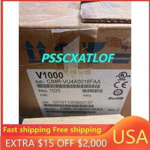 US FREE TAX Yaskawa CIMR-VU4A0018FAA Inverter CIMRVU4A0018FAA 1PC - Picture 1 of 1