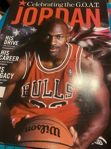JORDAN CELEBRATING The G.O.A.T. MAGAZINE 2022 MICHAEL JORDAN CAREER LEGACY NEW - Picture 1 of 5