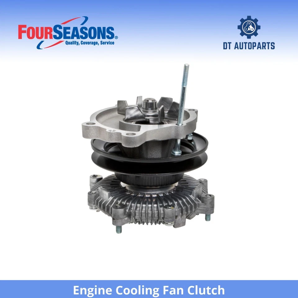 Embrague ventilador refrigeración motor Nissan D21 1986-1989 2,4 L L4 4 estaciones 1987 1988 Foto 1 de 4