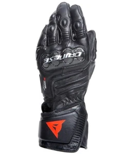GUANTI MOTO GLOVES DAINESE CARBON 4 LONG SPORT RACING BLACK NERO  TG M - Picture 1 of 5