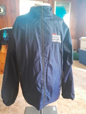 Chaqueta de fútbol vintage ESPN Monday Night azul marino talla L Foto 1 de 4