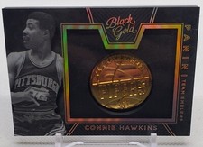 2015-16 Panini Black Gold Team Emblems Pipers Connie Hawkins #24 RARE