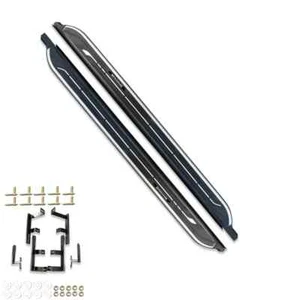 FOR KIA SPORTAGE 2023+ OEM STYLE ALUMINIUM RUNNING BOARDS SIDE STEPS PAIR BLACK - Picture 1 of 6