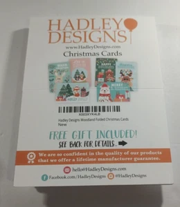 Christmas Greeting Cards by Hadley Designs Pack of 25 Holiday Cards - Picture 1 of 5