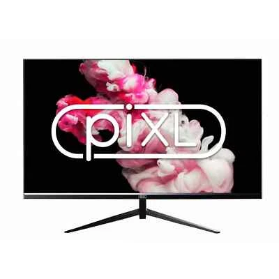 piXL PX27IVH 27 Inch Full HD Frameless Monitor Black Finish HDMI VGA - Image 1 of 2