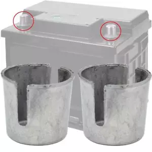 2X Car Battery Post Repair Shim High Conductivity For Worn Terminal Loose M4A6s - Bild 1 von 10