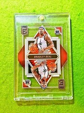 BRADLEY BEAL CLEAR CARD JERSEY#3 WIZARDS 2021-22 Donruss Elite DECK Bradley Beal