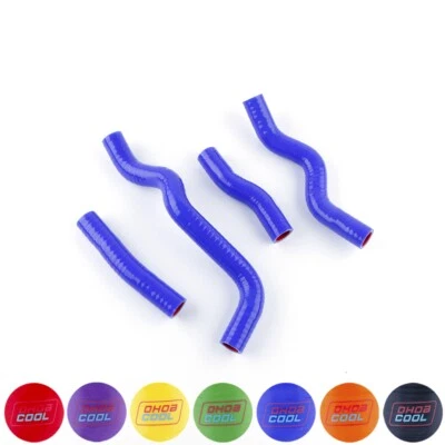 Blue Radiator Silicone Hose for Kawasaki KLX250 1993-2010 KLX250S 2006-2014  - Image 1 of 4