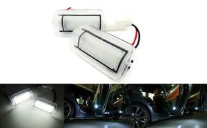 2x White 18 LED Side Door Courtesy Lights For Toyota/Sienna/Camry/Avalon/Tundra - Foto 1 di 12