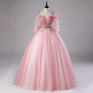NEW Evening Formal Party Ball Gown Prom Bridesmaid Acting Tutu Dress QYHS210 - Picture 1 of 10