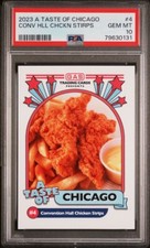 2023 GAS Trading A Taste Of Chicago 4 Convention Hall Chicken Strips /100 PSA 10