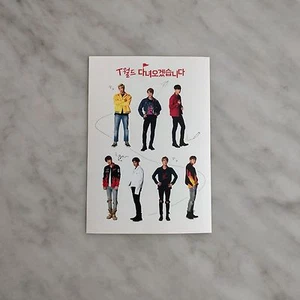 BTS Bangtan Boys SK Telecom Official Sticker KPOP K-POP - Picture 1 of 1