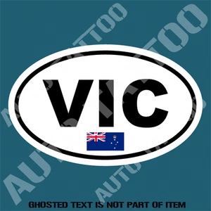 VICTORIA VEHICLE CODE DECAL STICKER CAR TRUCK RALLY EURO STYLE DECLS STICKERS - Bild 1 von 1