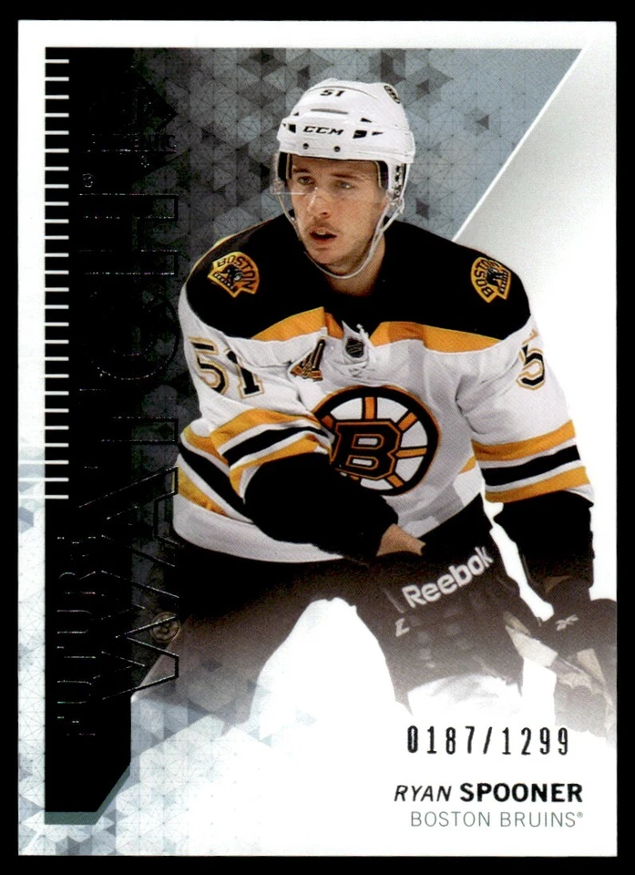 2013-14 SP Authentic Ryan Spooner Rookie 0187/1299 Boston Bruins #207 - Image 1 of 2