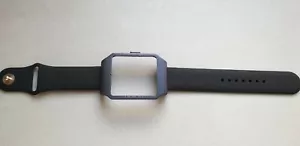 Adaptador Sony SmartWatch 3 SWR50 Brillo Violeta y Correa de Silicona Deportiva Negra - Imagen 1 de 11