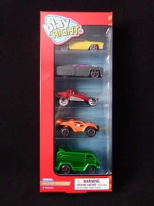 Play Right 5 Piece Die Cast New - Off roads, Van, Hot Rods - Picture 1 of 11