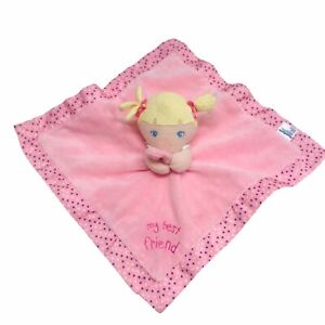 Garanimals Pink Girl Lovey Security Blanket Best Friend Stuffed Animal Toy