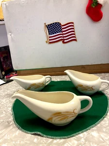 GRAVEY BOATS 2 8 OZ 1 12OZ WHEAR PATTERN 1970'S VINTAGE - Picture 1 of 7
