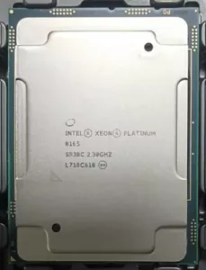 24c/48 33MB Intel Xeon Platinum 8165 QS 2.30GHz CPU Processor LGA3647 205W - Picture 1 of 2