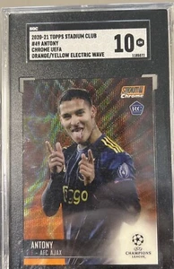 Antony Topps Stadium Club Cromo SGC 10 Ola Naranja/Amarilla RC Ajax Man U - Imagen 1 de 1