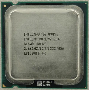 Intel Core 2 Quad Q9450 SLAWR 2.66GHz Quad-Core LGA 775 CPU Processors - Picture 1 of 2