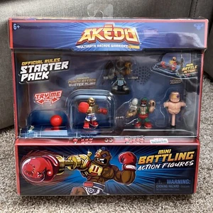 Akedo Ultimate Arcade Warriors Starter Pack Mini Battling Actionfigur 4 Stück - Bild 1 von 6