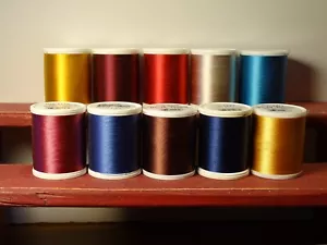 Rayon Madeira Embroidery Thread, No. 40, 100% Viscose Filament, 1000 m, 1100 yds - Picture 1 of 11