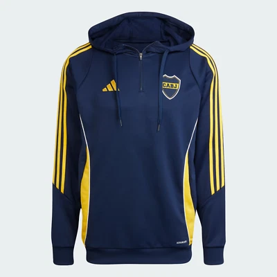 BOCA JUNIORS TIRO 25 COMPETITION TRAINING HOODIE - ADIDAS JP3430 - ASK SIZE - Image 1 of 4