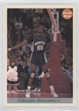 1991-92 Front Row Premier Promo /25000 Dikembe Mutombo #98 Rookie RC HOF