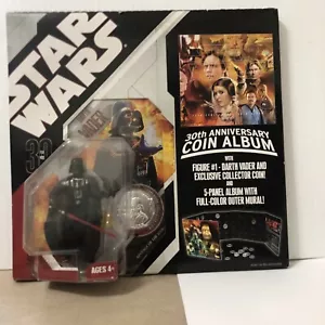 2006 Hasbro Star Wars~30th Anniversary Coin Album~w/DARTH VADER #1 & Excl Coin - Picture 1 of 8
