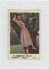 1953 Dutch Gum Serie D Jeanne Crain #5 0f3