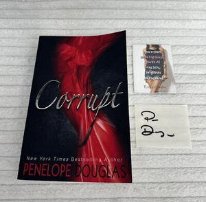 Penelope Douglas Corrupt Signed  Devil's Night OOP Cover & Magnet & Bookplate - Imagen 1 de 24
