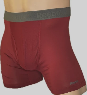 Cueca boxer Reebok masculina desempenho tamanho M bordô sem etiquetas - Imagem 1 de 3