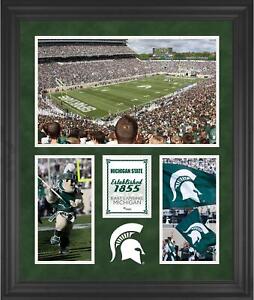 Michigan State Spartans Framed 20x24 Spartan Stadium Opening Collage - Fanatics