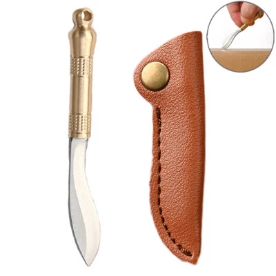 Нержавеющая сталь мини складной карманный нож открытый выживания маленький брелок лезвие - Изображение 1 из 4