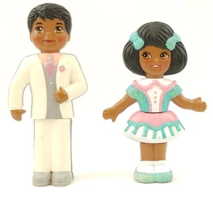 Vintage Playskool FLIP 'N FANCY DOLLS Boy & Girl 1991 - AA - Rare - Picture 1 of 8