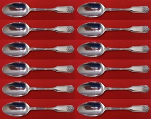 Fiddle Shell By Frank Smith Sterling Silver Place Soup Spoon Set 12 pieces 7" - Picture 1 of 3