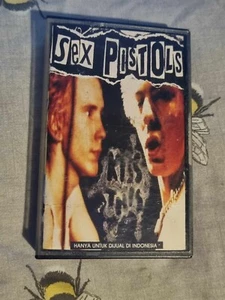 SEX PISTOLS Cassette VERY RARE Indonesia Tape  Variant Kiss this - Picture 1 of 3