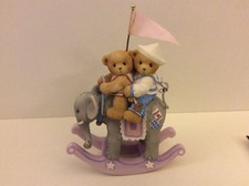 CHERISHED TEDDIES 4004815 NEVER FORGET ROCKING WITH FRIENDS SERIES FIGURINE