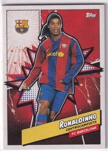 Topps FC Barcelona Fan Set Soccer 2023 BARH-3 Ronaldinho - Picture 1 of 2