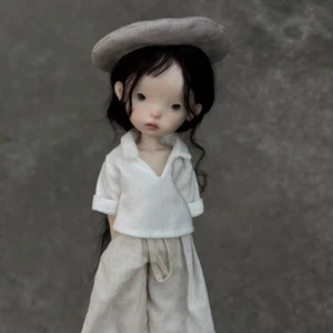 Muñeca 1/6 BJD SD articulaciones flexibles muñecas encantadora niña maquillaje facial ojos hágalo usted mismo juguete regalo - Imagen 1 de 13