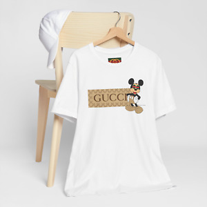 New SBN Gucci Mickey Limited Edition Logo Men's T-Shirt Tee Size S-5XL USA HOT!!