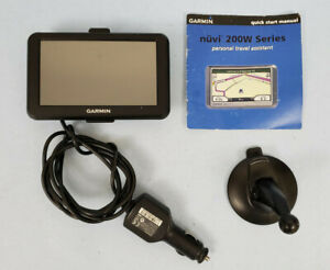 Garmin NUVI 50LM GPS Lifetime Maps with Mount and Charger Bundle, Tested Works