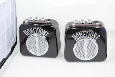 Honeytone N-10 Guitar Mini Amp (Pair) – Compact & Portable, Black - image 1 of 4