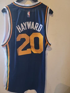 Adidas Swingman 2015-16 NBA Jersey Utah Jazz Gordon Hayward Navy Blue sz 2XL - Picture 1 of 3