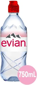 Evian Natural Mineral Water (1L x12, 1.5L x12, 330ml x24, 500ml x24, 750ml x12) - Picture 1 of 41