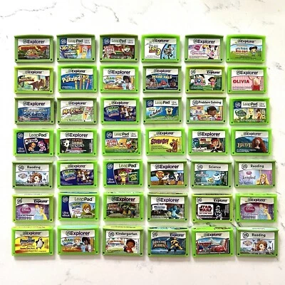 LeapFrog LeapPad 1 2 3 Ultimate Explorer Video Games cartridges learning games - Image 1 of 2