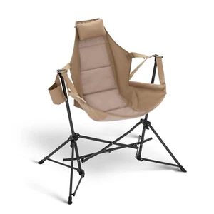 Swinging Hammock Chair Portable Folding Outdoor Camping Swing Chairs w/Carry Bag - Picture 1 of 14